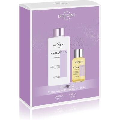 Kit de soin capillaire Biopoint Hyaluplex - Emballage festive 2024 - Publicité Kit de soin capillaire Biopoint Hyaluplex - Emballage festive 2024 - Publicité