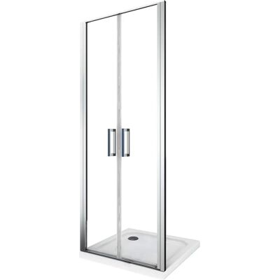 Porta doccia in vetro regolabile 6mm - Laneri Porta doccia in vetro regolabile 6mm - Laneri