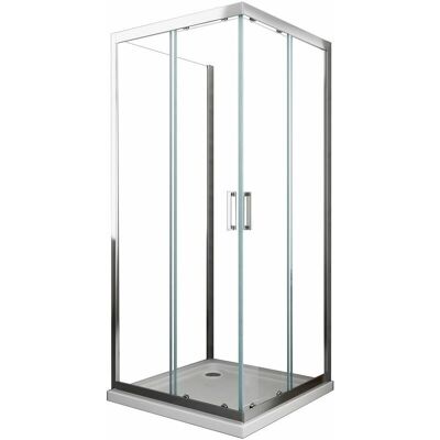 Giogry - Cabina Doccia 3 Lati - Vetro Reversibile - Altezza 190cm Giogry - Cabina Doccia 3 Lati - Vetro Reversibile - Altezza 190cm