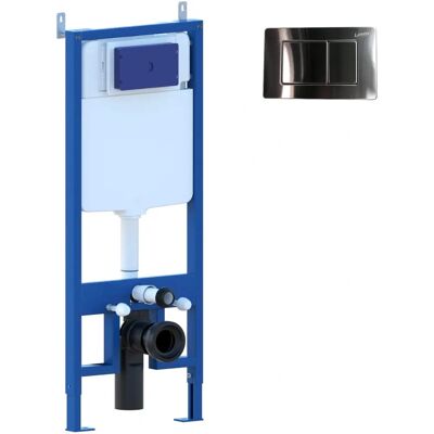 Estructura de soporte de acero inoxidable con cisterna oculta - Tipo de inodoro Estructura de soporte de acero inoxidable con cisterna oculta - Tipo de inodoro