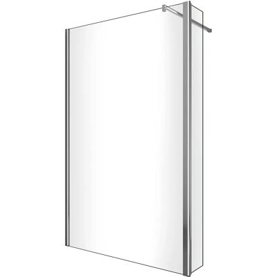 Giorgy Walk-In Duschwand 90x200cm mit beweglichem Panel & Tür Giorgy Walk-In Duschwand 90x200cm mit beweglichem Panel & Tür