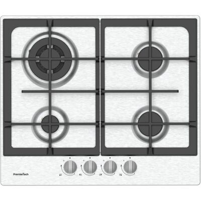 PremierTech PC4G60 - Acciaio Inox - Piano cottura a gas PremierTech PC4G60 - Acciaio Inox - Piano cottura a gas