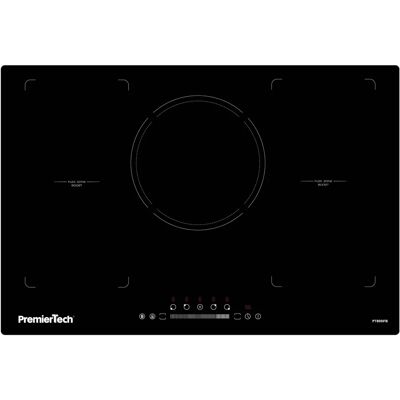 Piano Cottura a Induzione PremierTech PT805IFB con 5 Zone, Timer, Blocco, Boost & Flexi - Nero Piano Cottura a Induzione PremierTech PT805IFB con 5 Zone, Timer, Blocco, Boost & Flexi - Nero