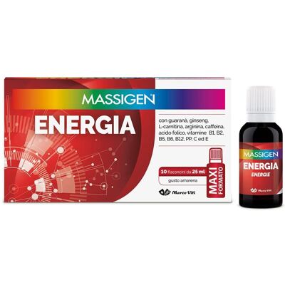 Marco Viti Farmaceutici Spa Massigen Energia - Support Energetico con Vitamine Marco Viti Farmaceutici Spa Massigen Energia - Support Energetico con Vitamine