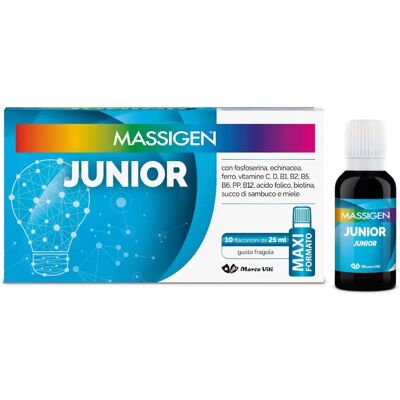 Marco Viti Farmaceutici Spa Massigen Junior - Supporto Energetico per Bambini Marco Viti Farmaceutici Spa Massigen Junior - Supporto Energetico per Bambini