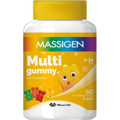 Marco Viti Multigummy - Multivitamin für Kinder - 60 Gummibärchen Marco Viti Multigummy - Multivitamin für Kinder - 60 Gummibärchen