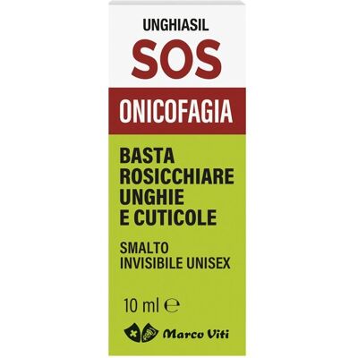 Marco Viti Unghiasil Sos Onicofagia - Trattamento unisex - 10 ml Marco Viti Unghiasil Sos Onicofagia - Trattamento unisex - 10 ml