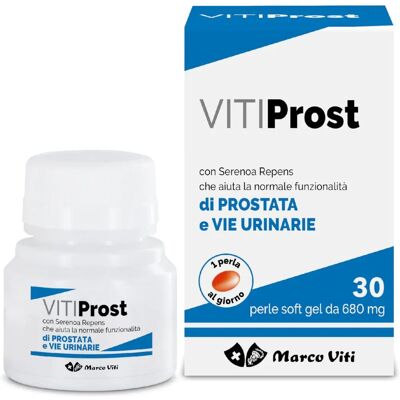 Marco Viti VitiProst - Integratore prostata e vie urinarie uomini over 40 Marco Viti VitiProst - Integratore prostata e vie urinarie uomini over 40