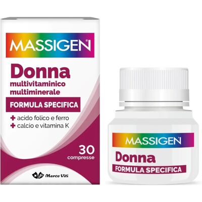 Marco Viti Farmaceutici Spa Massigen Donna - Nahrungsergänzungsmittel Marco Viti Farmaceutici Spa Massigen Donna - Nahrungsergänzungsmittel