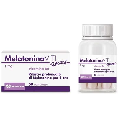 Marco Viti Melatonina Retard 1 Mg - Integratore per il sonno Marco Viti Melatonina Retard 1 Mg - Integratore per il sonno