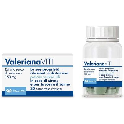 Marco Viti Valeriana Viti 30 capsule - Supporto al sonno e relax Marco Viti Valeriana Viti 30 capsule - Supporto al sonno e relax