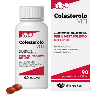 MARCO VITI FARMACEUTICI 90 Perle - Supporto metabolismo lipidi MARCO VITI FARMACEUTICI 90 Perle - Supporto metabolismo lipidi