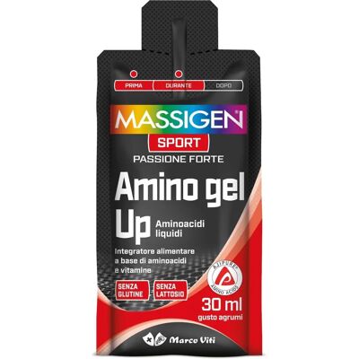 Marco Viti Farmaceutici Massigen Sport Gel di Amino - Energia - 30ml - Agrumi Marco Viti Farmaceutici Massigen Sport Gel di Amino - Energia - 30ml - Agrumi