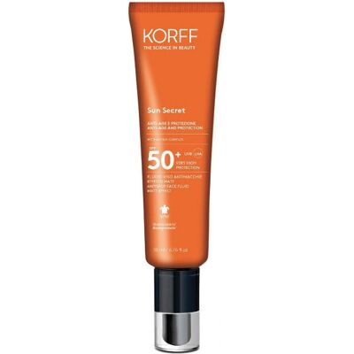 Korff Sun Secret Fluido Viso SPF50+ Effetto Mat Korff Sun Secret Fluido Viso SPF50+ Effetto Mat