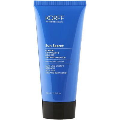 Korff Sun Secret Latte Doposole Idratante e Restitutivo - Cura solare Korff Sun Secret Latte Doposole Idratante e Restitutivo - Cura solare