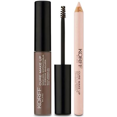 Korff Make Up Kit Sopracciglia - Set sopracciglia naturale Korff Make Up Kit Sopracciglia - Set sopracciglia naturale