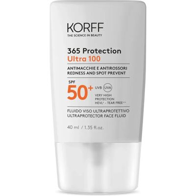 Korff 365 Protection Ultra 100 SPF 50+ - Protezione solare - Pelle sensibile Korff 365 Protection Ultra 100 SPF 50+ - Protezione solare - Pelle sensibile