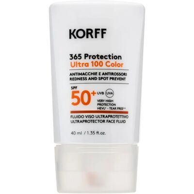 Korff Srl Korff 365 Ultra 100 Color SPF50+ - Crème solaire Korff Srl Korff 365 Ultra 100 Color SPF50+ - Crème solaire