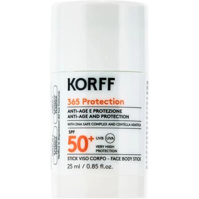 Korff Korff 365 SPF50+ Stick - Protezione solare Korff Korff 365 SPF50+ Stick - Protezione solare