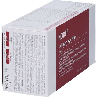 Ganassini Spa Korff Collagen Age Filler - Integratore Antiossidante Bellezza 15 Stick Ganassini Spa Korff Collagen Age Filler - Integratore Antiossidante Bellezza 15 Stick