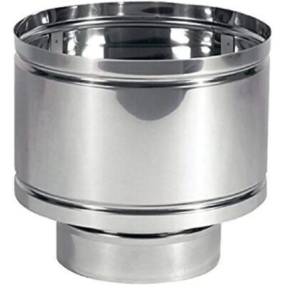 ZINCO GROUP Terminale scarico a botte maschio - Terminale - Acciaio inox 304 - 20cm ZINCO GROUP Terminale scarico a botte maschio - Terminale - Acciaio inox 304 - 20cm