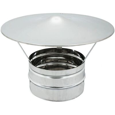 ZINCO GROUP - Terminale camino in acciaio inox - 13cm ZINCO GROUP - Terminale camino in acciaio inox - 13cm