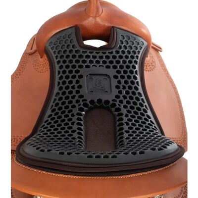 Protecteur de selle en gel Western Acavallo - Coussin d’équitation orthopédique - Publicité Protecteur de selle en gel Western Acavallo - Coussin d’équitation orthopédique - Publicité