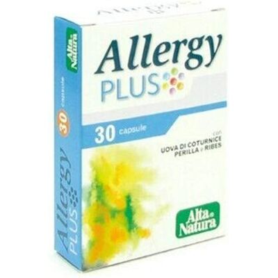 Alta Natura Allergy Plus - Capsule Antiallergiche Naturali Alta Natura Allergy Plus - Capsule Antiallergiche Naturali