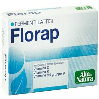 Alta Natura-Inalme Srl Florap 30 Capsule da 500mg - Integratore Probiotico per la Digestione Alta Natura-Inalme Srl Florap 30 Capsule da 500mg - Integratore Probiotico per la Digestione