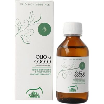 Alta Natura-Inalme Srl Olio di Cocco - Supporto alla Pelle 100ml Alta Natura-Inalme Srl Olio di Cocco - Supporto alla Pelle 100ml