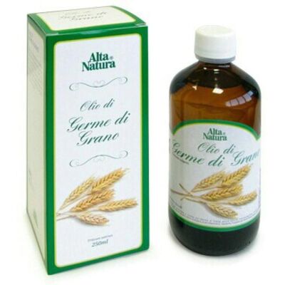 Alta Natura - Olio di Germe di Grano 100ml - Olio naturale per massaggi e cura della pelle Alta Natura - Olio di Germe di Grano 100ml - Olio naturale per massaggi e cura della pelle