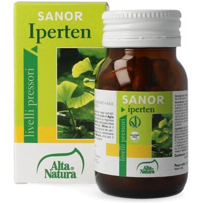 Alta Natura Sanor Iperten 50 Capsule - Supporto Pressione Sanguigna Alta Natura Sanor Iperten 50 Capsule - Supporto Pressione Sanguigna