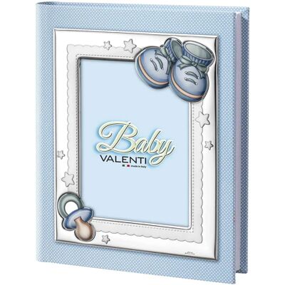 Valenti Argenti Baby Blau Fotoalbum - Fotoalbum Valenti Argenti Baby Blau Fotoalbum - Fotoalbum