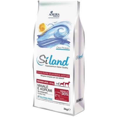 Aurora Biofarma - Siland Dog One Protein Adult Medium Maxi Maiale e Agrumi - 3 Kg Aurora Biofarma - Siland Dog One Protein Adult Medium Maxi Maiale e Agrumi - 3 Kg