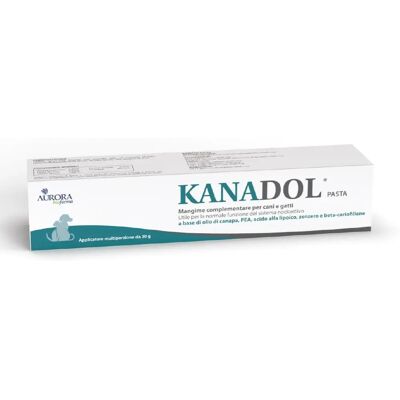 Aurora Biofarma Kanadol Pasta 30 g - Sollievo dal Dolore Naturale - Integratore per Animali Aurora Biofarma Kanadol Pasta 30 g - Sollievo dal Dolore Naturale - Integratore per Animali