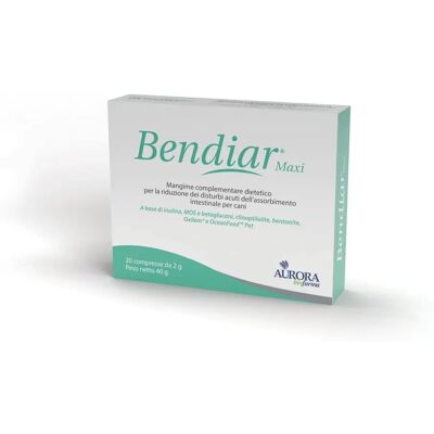 Aurora Biofarma Bendiar Maxi - Support digestivo per cani e gatti - 20 compresse Aurora Biofarma Bendiar Maxi - Support digestivo per cani e gatti - 20 compresse