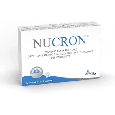 AURORA LICENSING Srl Nucron 30 Compresse - Supporto digestivo per cani e gatti AURORA LICENSING Srl Nucron 30 Compresse - Supporto digestivo per cani e gatti