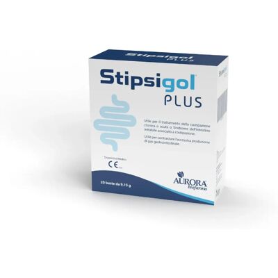 Aurora Biofarma Srl Stipsigol Plus 20 Polvere per soluzione orale - Regolarità intestinale Aurora Biofarma Srl Stipsigol Plus 20 Polvere per soluzione orale - Regolarità intestinale