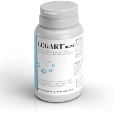 DD Farma Legart Maxi - Integratore Articolare per Cani - 60 Compresse DD Farma Legart Maxi - Integratore Articolare per Cani - 60 Compresse