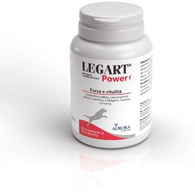 Aurora Biofarma Legart Power - Supporto articolazioni per cani - 60 compresse Aurora Biofarma Legart Power - Supporto articolazioni per cani - 60 compresse