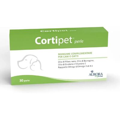 Aurora Biofarma Cortipet Perle - Supporto pelle e pelo per Cani & Gatti Aurora Biofarma Cortipet Perle - Supporto pelle e pelo per Cani & Gatti