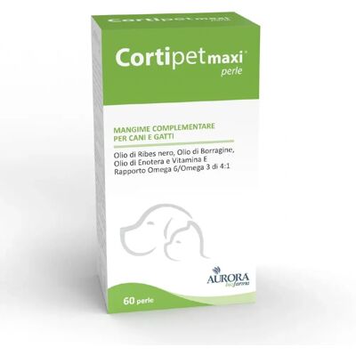 Aurora Biofarma Cortipet Maxi Perle - Integratore pelle Aurora Biofarma Cortipet Maxi Perle - Integratore pelle