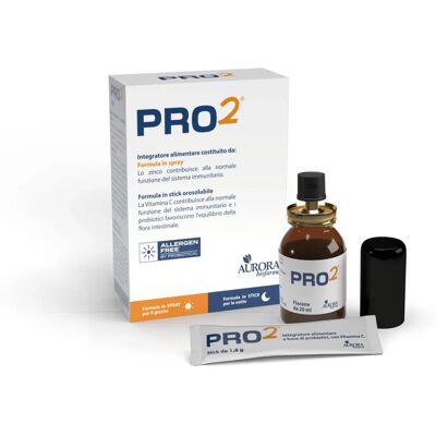 Aurora Biopharma Pro2 - Spray e Stick per l'Immunità Aurora Biopharma Pro2 - Spray e Stick per l'Immunità