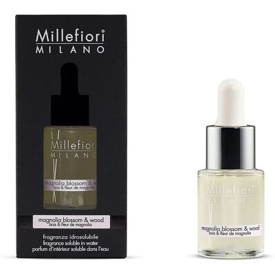 Millefiori Milano Water-Soluble Magnolia Blossom & Wood Fragrance Oil - 15 ml Millefiori Milano Water-Soluble Magnolia Blossom & Wood Fragrance Oil - 15 ml