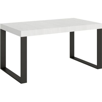 ITAMOBY Biały Rozkładany Stół Jadalniany - 12 Miejsc - Wyprodukowane we Włoszech ITAMOBY Biały Rozkładany Stół Jadalniany - 12 Miejsc - Wyprodukowane we Włoszech