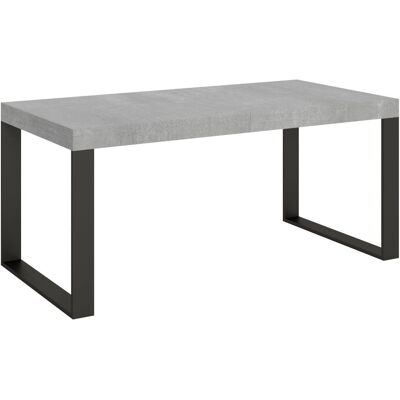 Rozszerzalny stół jadalniany ITAMOBY - 90x180/440 - Cemento Antracyt Rozszerzalny stół jadalniany ITAMOBY - 90x180/440 - Cemento Antracyt