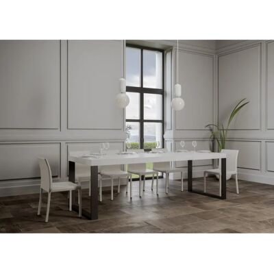 Tavolo Estensibile ITAMOBY - Frassino Bianco - 180-284cm - Italia Tavolo Estensibile ITAMOBY - Frassino Bianco - 180-284cm - Italia