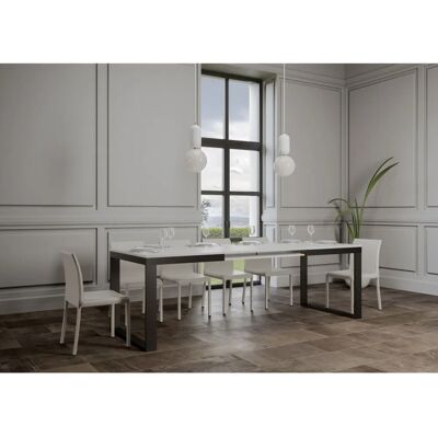Table Moderne Extensible Les Tendances - 6 à 10 Places - Publicité Table Moderne Extensible Les Tendances - 6 à 10 Places - Publicité