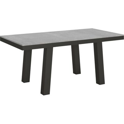 Table Extensible ITAMOBY Bridge Evolution - Anthracite/Ciment - Publicité Table Extensible ITAMOBY Bridge Evolution - Anthracite/Ciment - Publicité