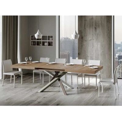 ITAMOBY Quercia Natura Table Extensible - Table à Manger - Publicité ITAMOBY Quercia Natura Table Extensible - Table à Manger - Publicité